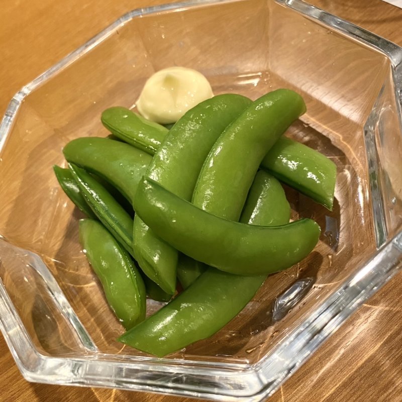 スナップエンドウ(寿司居酒屋 ゲゲゲの三丁目)
