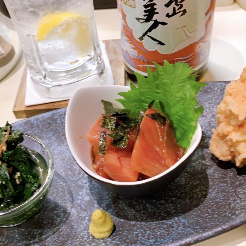 カウンター限定の3種盛(丸ちゃん)