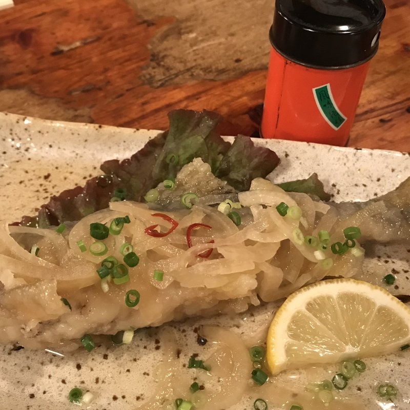 子持ち鮎の南蛮漬け（時価）(虎ノ門 升本)