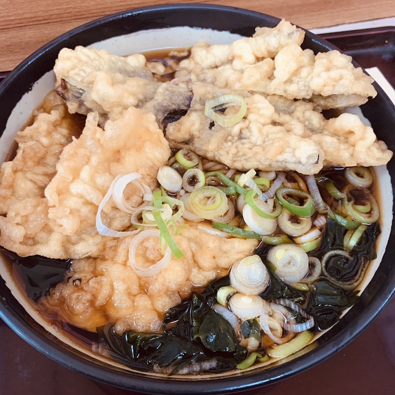 ナス天そば+イカ天(君塚 池袋店 )