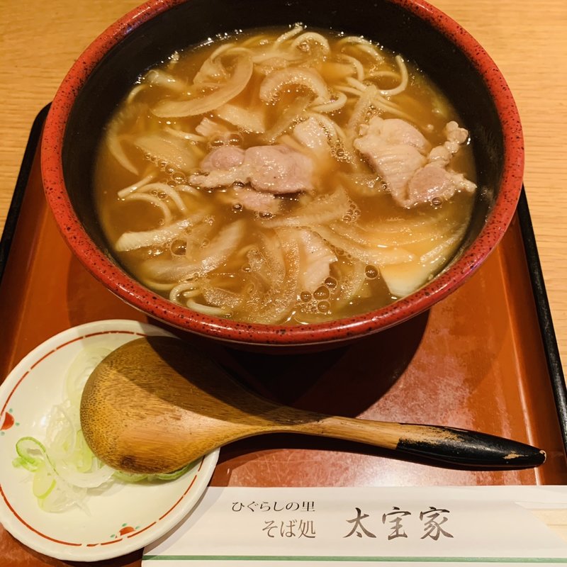 カレーそば(そば処 太宝家)