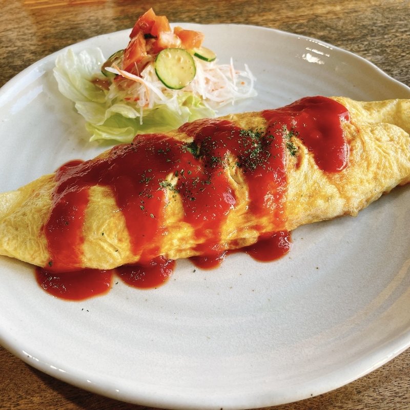 オムライス(貳拾参屋珈琲店)