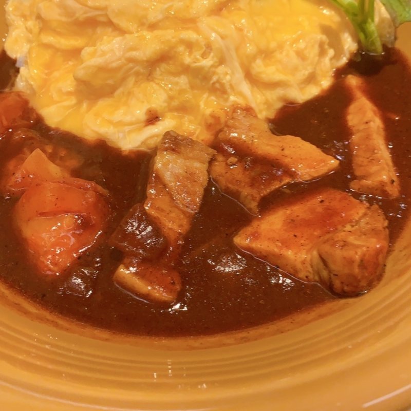 オムトマトハヤシごはん(マルモキッチン 池袋パルコ店)