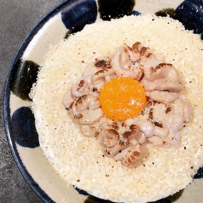 白子チーズリゾット(オ山ノ活惚レ)