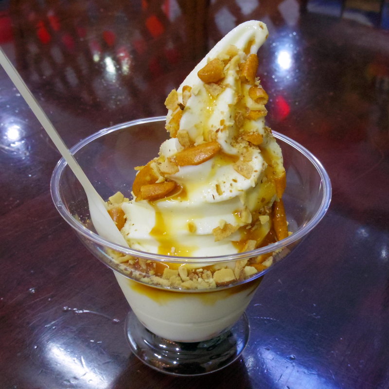 柿パフェ(新潟ふるさと村 )