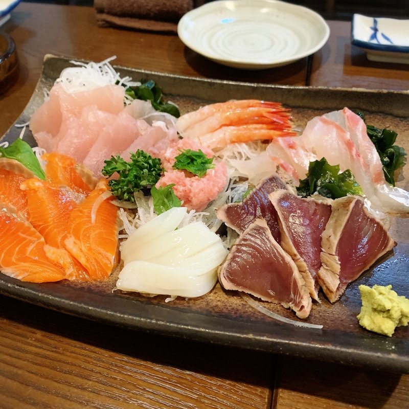 刺身の盛り合わせ(九州藩 目黒 大鳥店 （キュウシュウハン）)