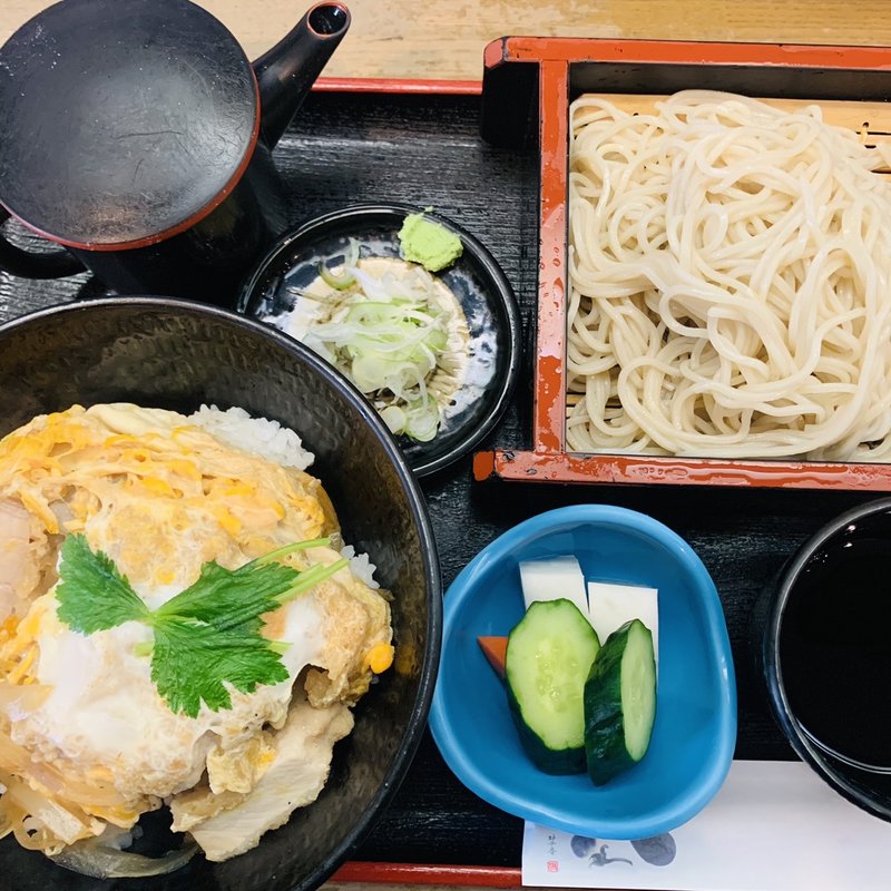 カツ丼そばセット(小松庵)