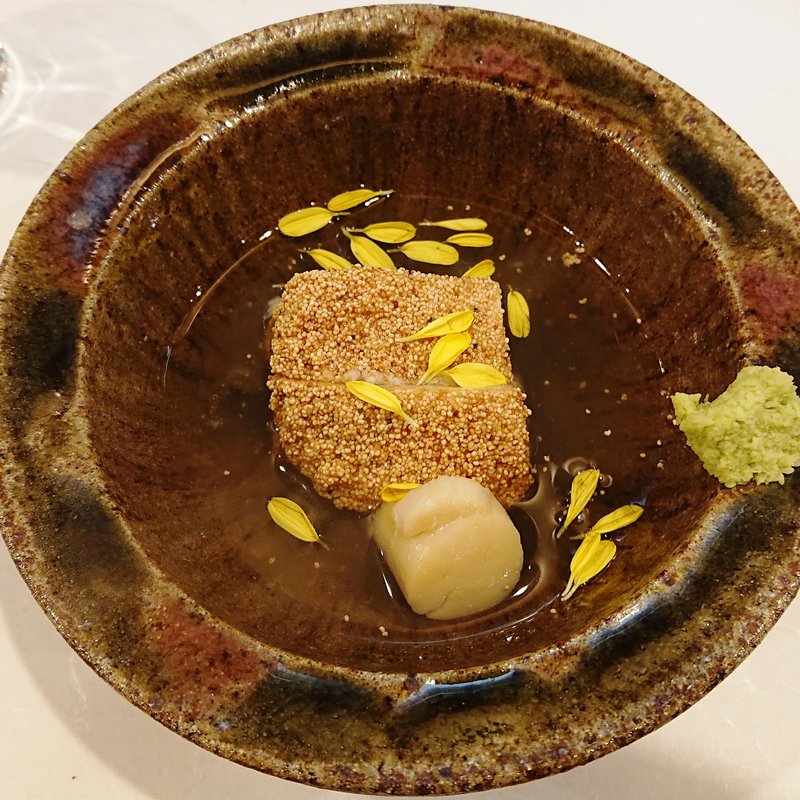 山芋の胡麻まぶし(大阪花くし)