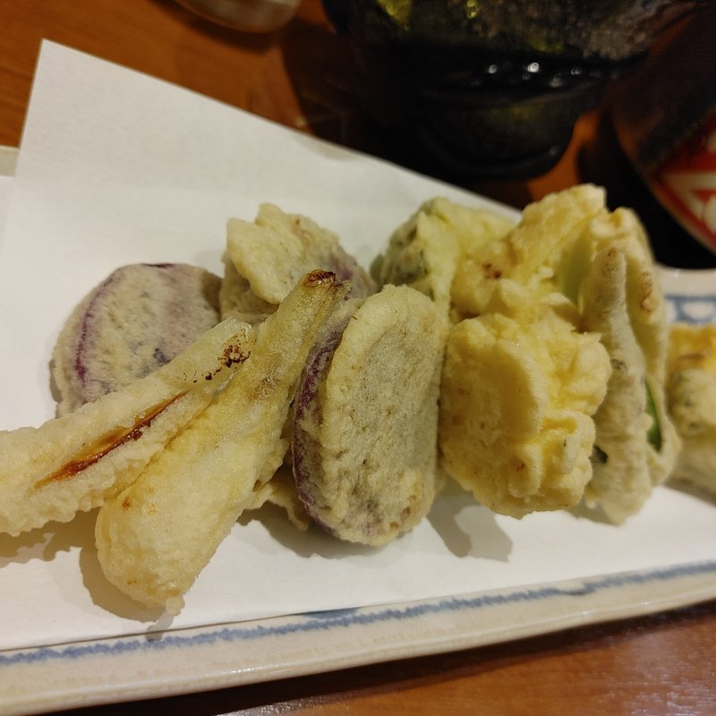 島野菜の天ぷら(Aticoco)