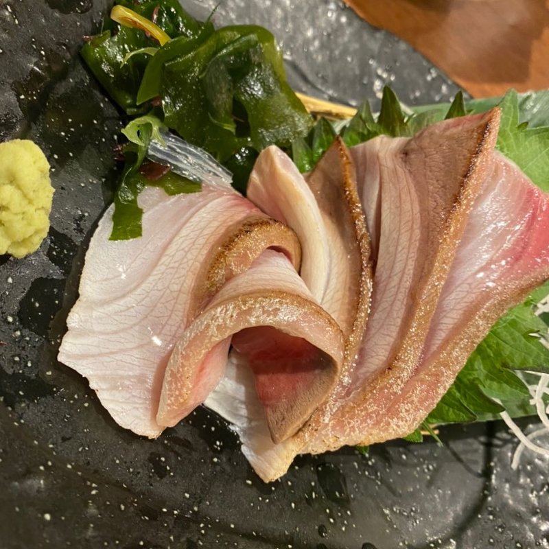 ぶりの刺身(山内農場 和光市南口駅前店)