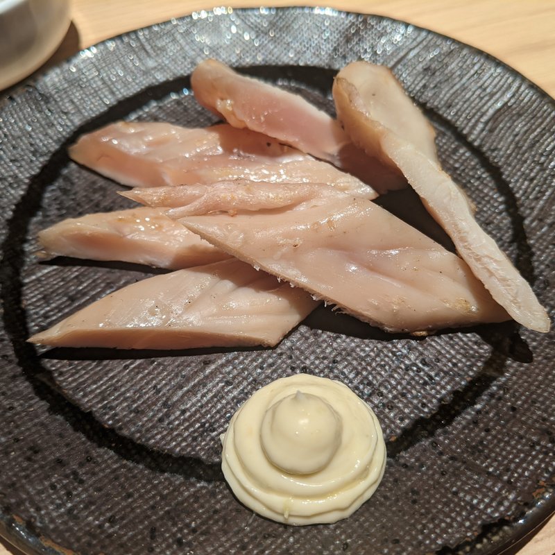 鶏の一夜干し(熊の焼鳥　中目黒店)