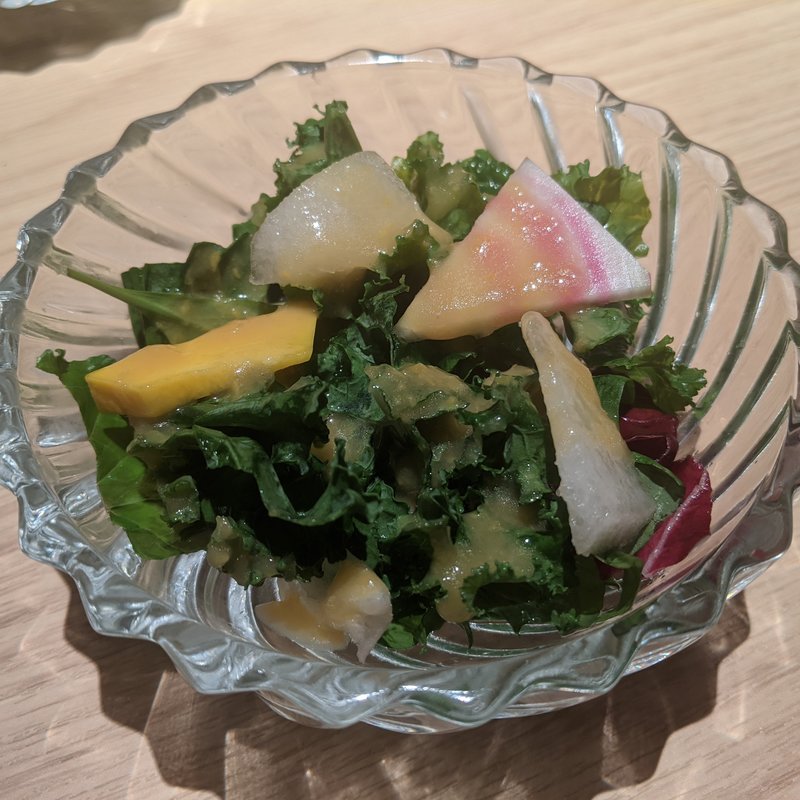 サラダ(熊の焼鳥　中目黒店)