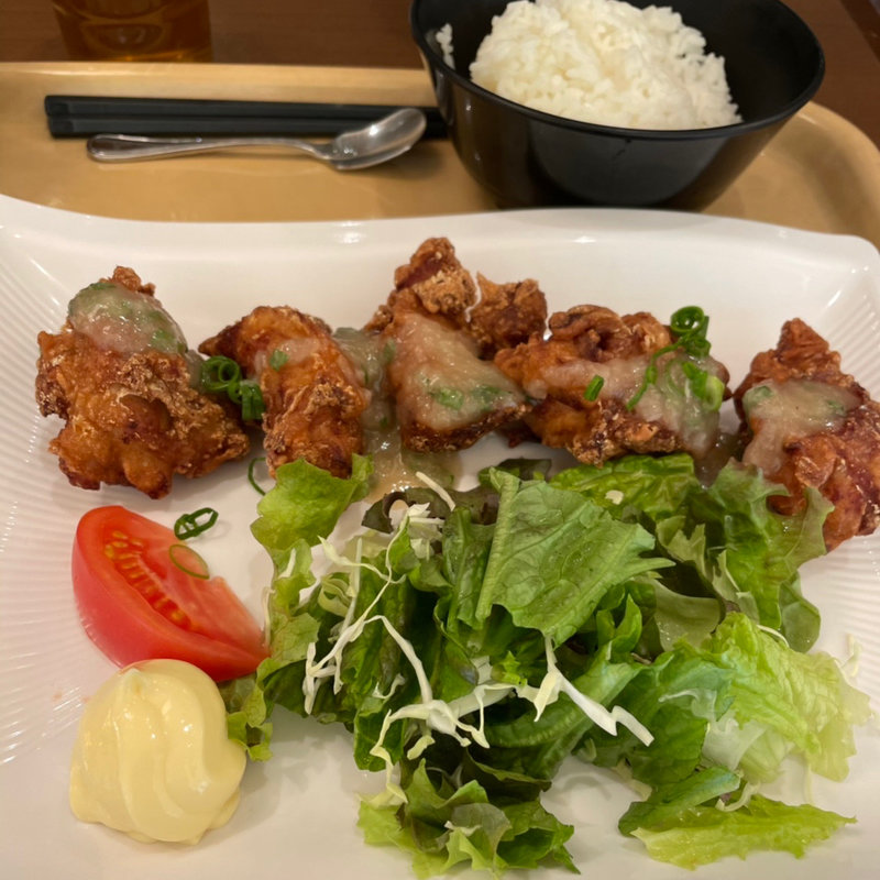 唐揚げ定食(百代茶屋 （ひゃくだいちゃや）)