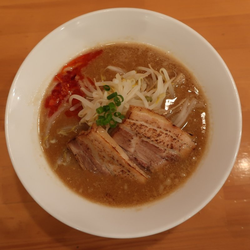 濃厚味噌 自家製辛ダレあり(らーめん はや川)