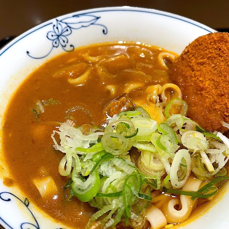 カレーきしめん　コロッケ(凜や 池袋店)