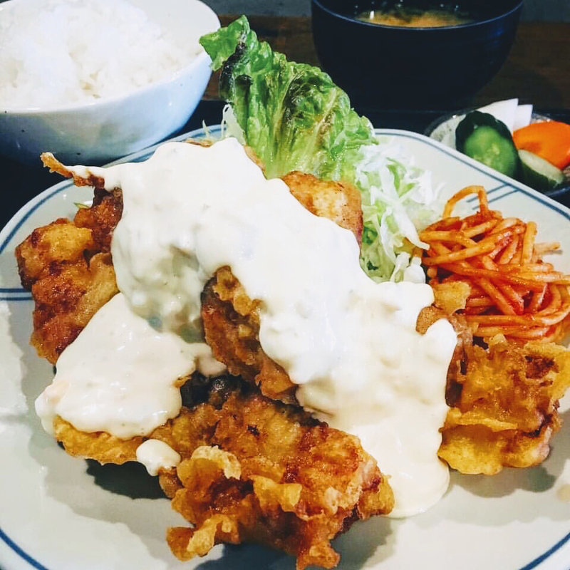 チキン南蛮定食(山角)