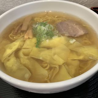ワンタン麺　塩(麺好み　いまむら)