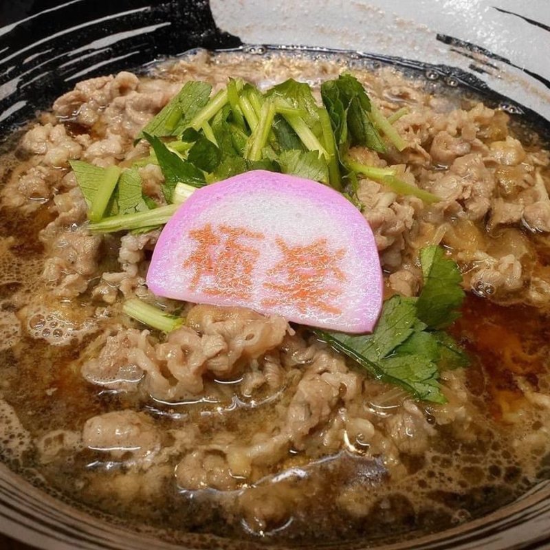 にんにく肉うどん(にんにく肉うどん まし屋)