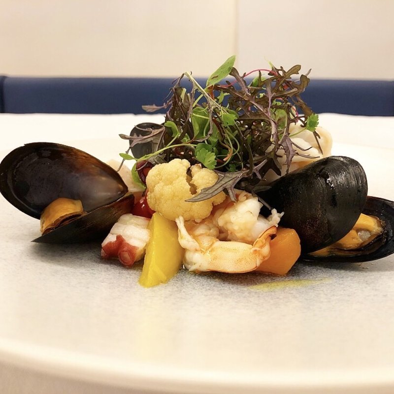 魚介のサラダ(the terrace of kyoto)