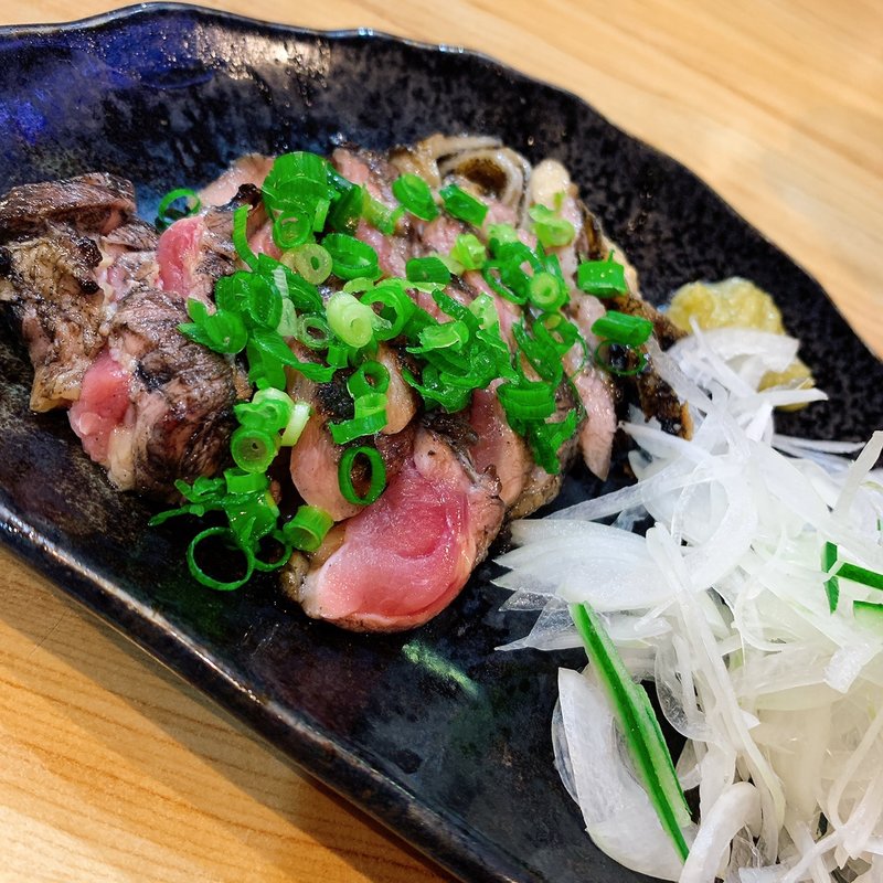 地鶏のたたき(焼鳥丸万 )