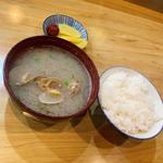 貝の味噌汁(焼鳥丸万 )
