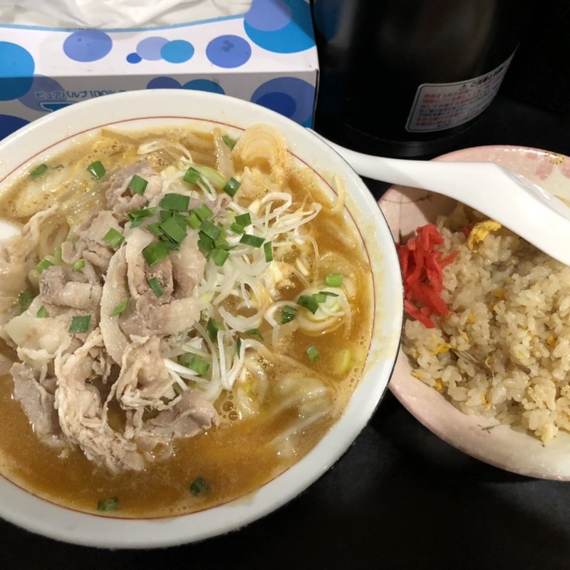 ランチ味噌とミニチャーハン(麺処 壱萬屋 （いちばんや）)