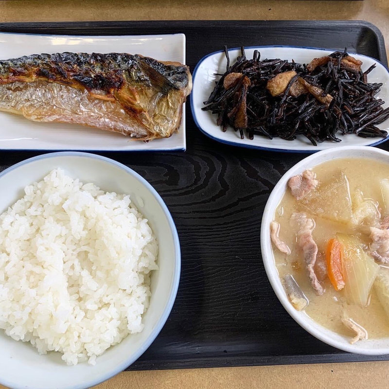 鯖の塩焼き(下総屋食堂 （しもふさやしょくどう）)