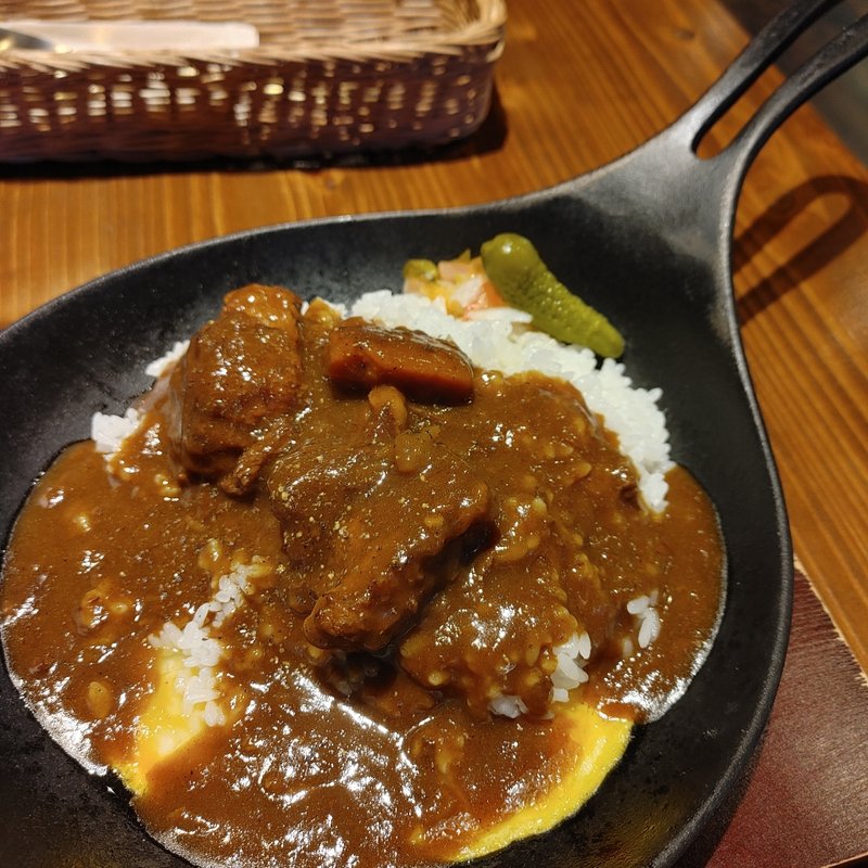 鉄板ビーフカレー(Ringo's Saloon)