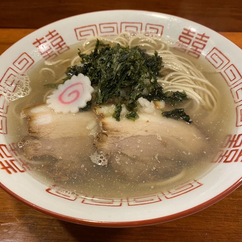 伊吹いりこの淡麗煮干ラーメン(がふうあん )