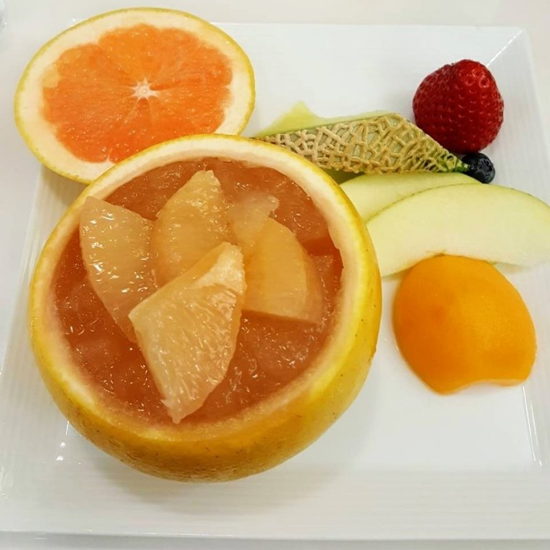 デラックスゼリー(グレープフルーツ)(銀座千疋屋 銀座本店 フルーツパーラー)