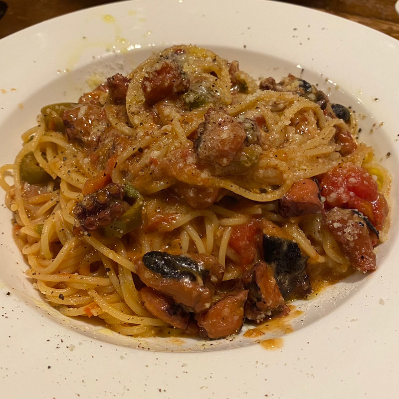 タコのパスタ(金剛商店138番地 )