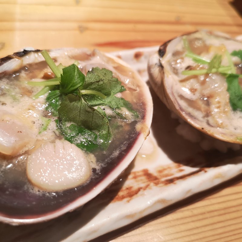 大あさり浜焼き　1個(炉端の佐藤 大阪難波店)