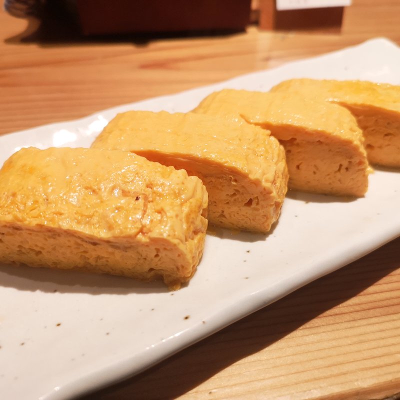 蘭王卵の出汁巻き(炉端の佐藤 大阪難波店)