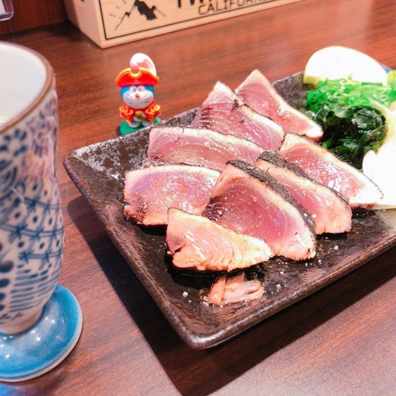 藁焼きかつおの塩たたき(鳥善 姫島店)