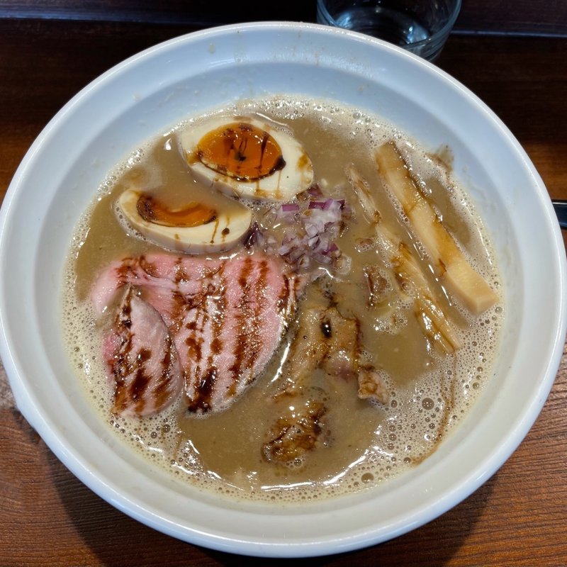 極純味玉ラーメン(豚そば専門店 一望)