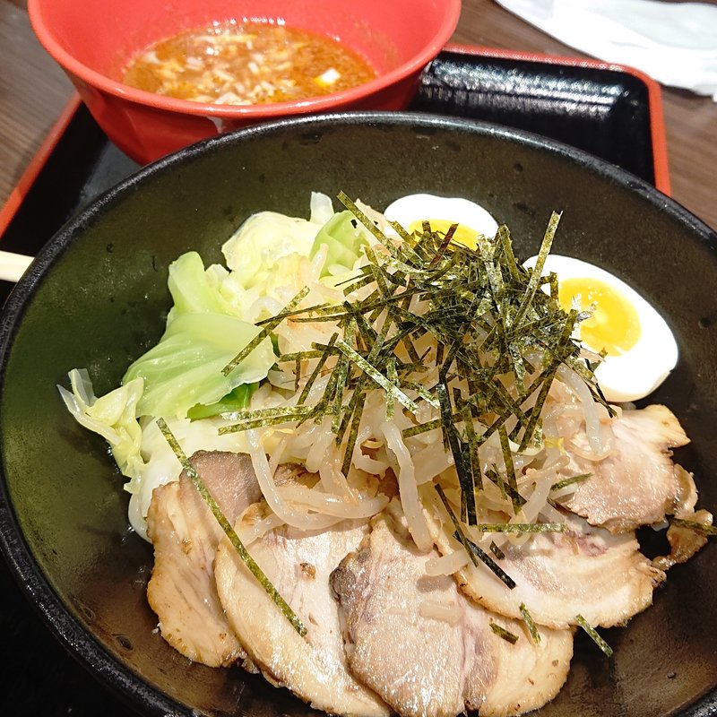 焼き豚つけ麺(博多つけ麺御〇屋（ごえんや） 小倉店)