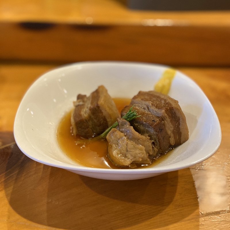 豚の角煮(寿司ダイニング 真心)