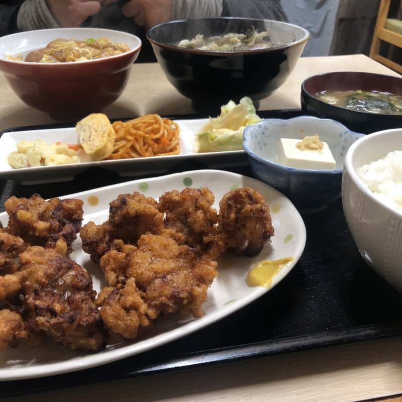 唐揚げ定食(しろちゃん)
