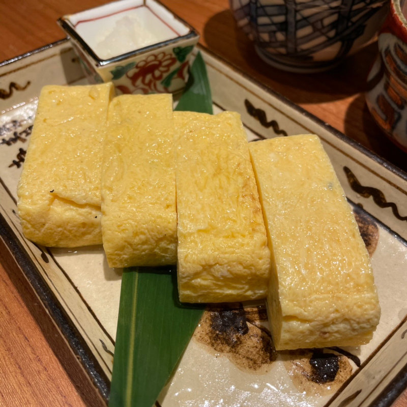 だし巻き玉子(九頭龍蕎麦 ムスブ田町店)
