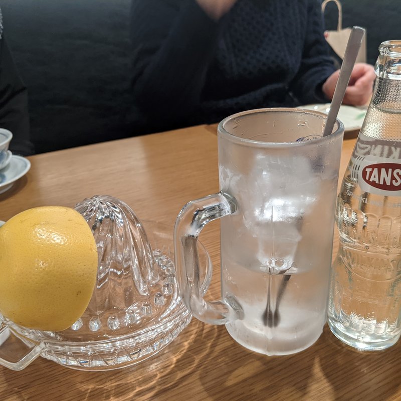 生グレープフルーツサワー(TOKYO FISHERMAN'S WHARF 魚秀 渋谷店)