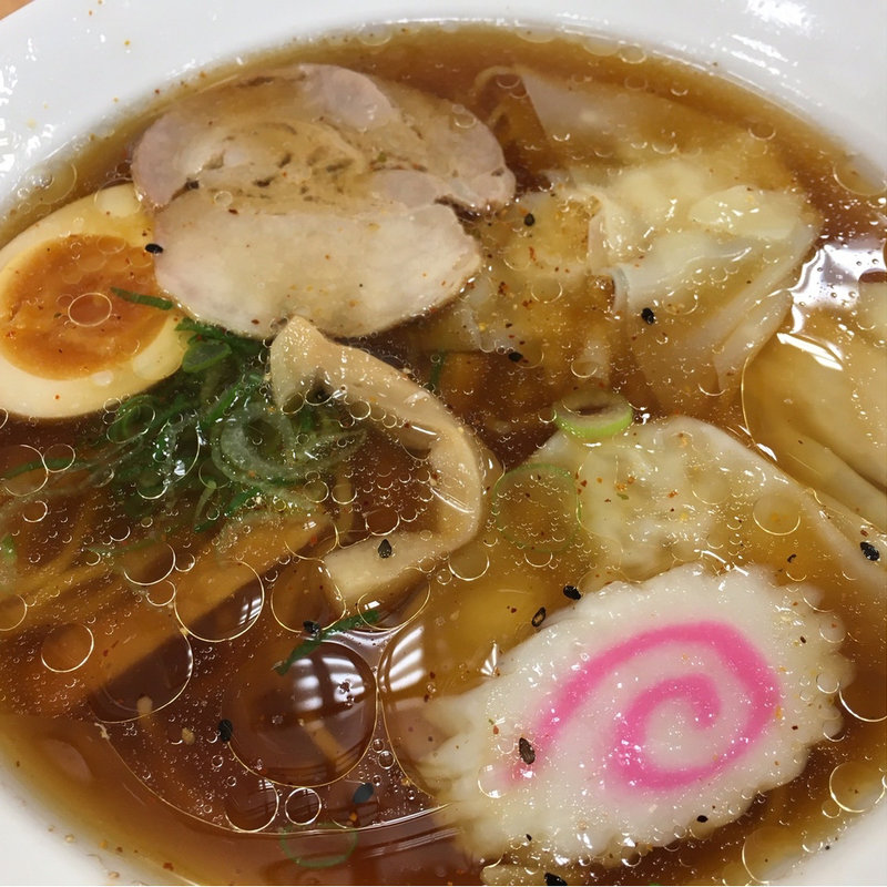 ワンタン麺(ポッポ 川崎港町店)