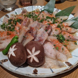 ピリ辛焼き河豚(TOKYO FISHERMAN'S WHARF 魚秀 渋谷店)