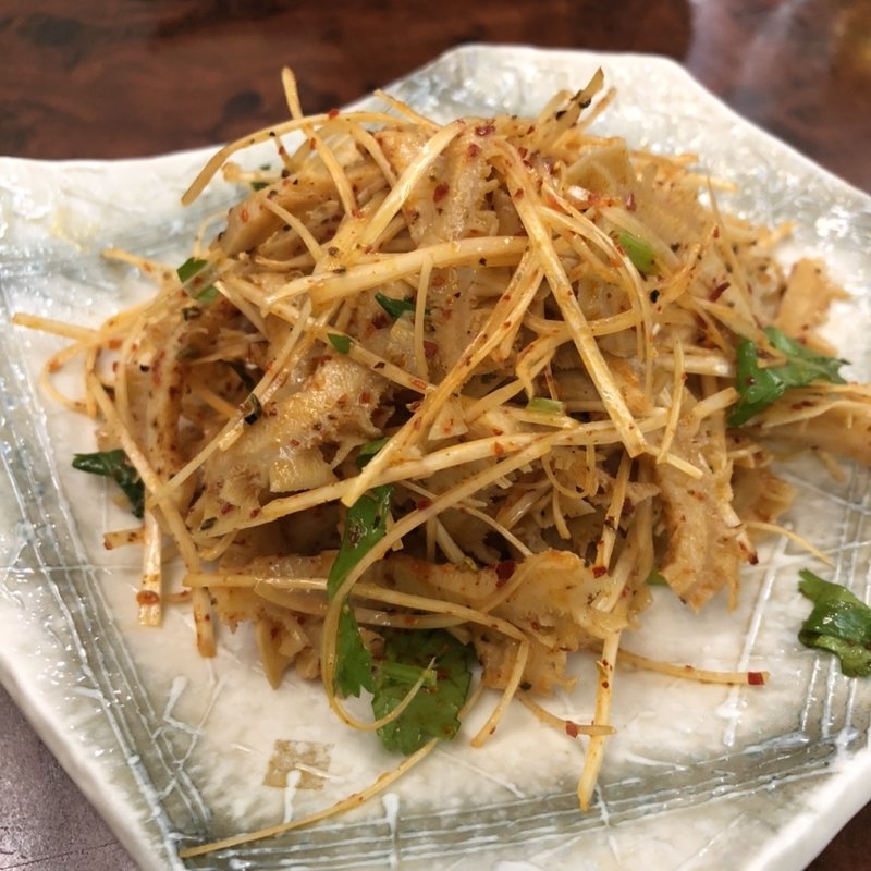 ハチノスのマーラー風味(四川DINING 望蜀瀘)