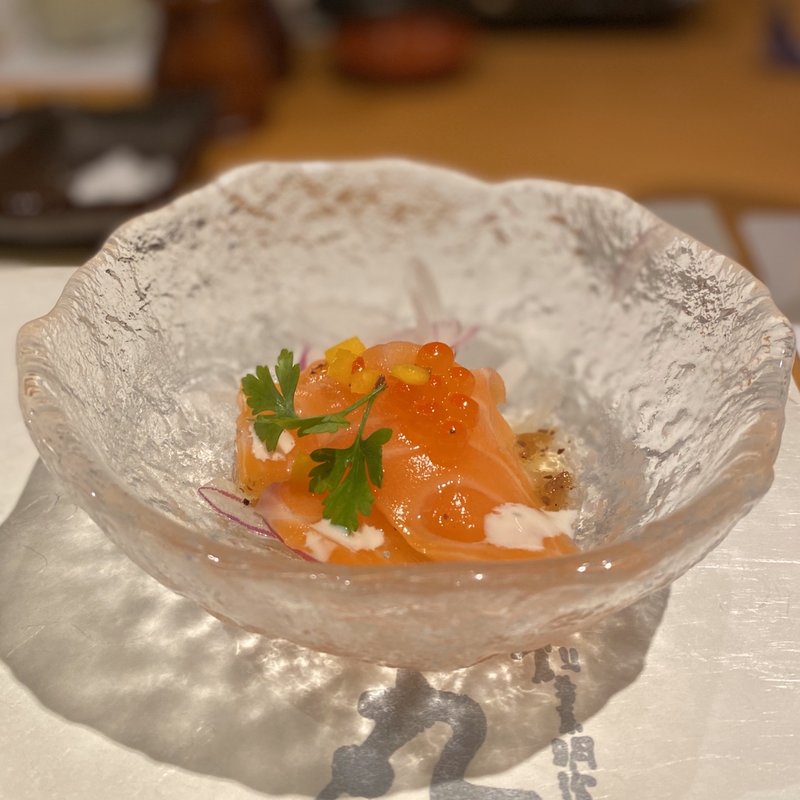 サーモンのマリネ(丸小)