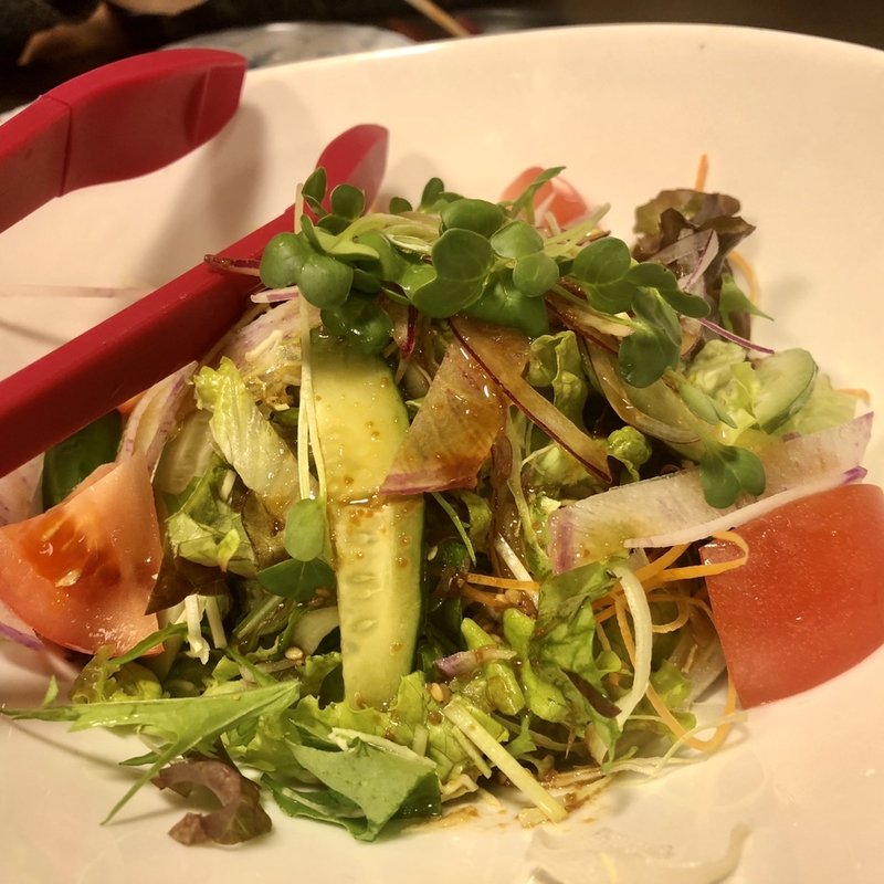 サラダ(はかたきねやうどん原田店)