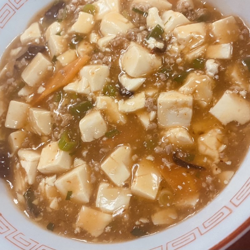 マーボー丼(中華料理 上海軒)