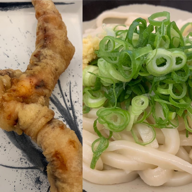 ゲソ天(讃岐本広うどん)