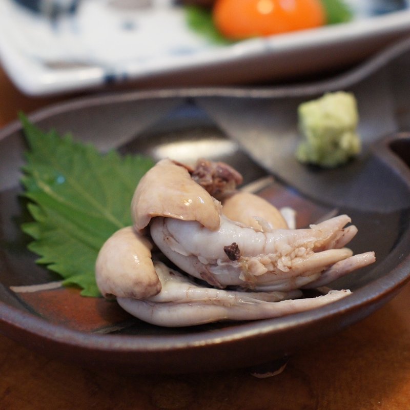 青うなぎ　割きたてのきも（わさび）(友栄 （ともえい）)