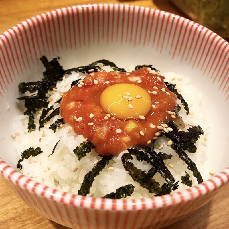 明太子ごはん(博多ラーメン純とん)