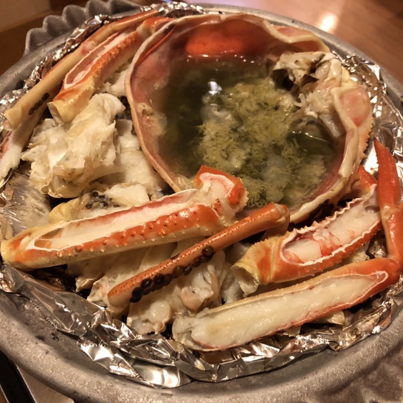 越前かにフルコース(えびす亭)